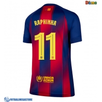 Fotballdrakt Dame Barcelona Raphinha Belloli #11 Hjemmedrakt 2025-26 Kortermet